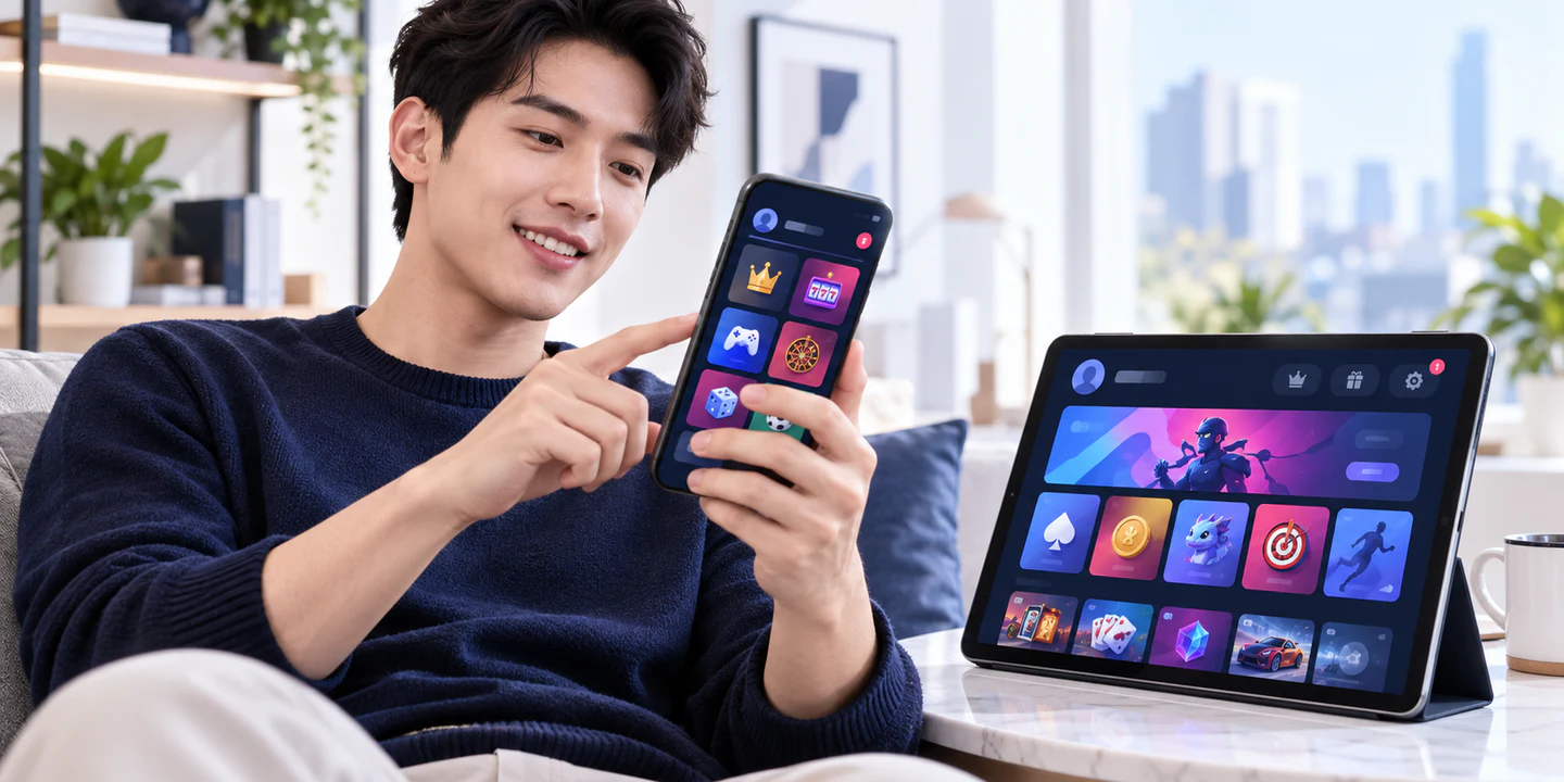 APP HZ88 - APP và cách dùng trên thiết bị: tiếp tục bằng cùng tài khoản